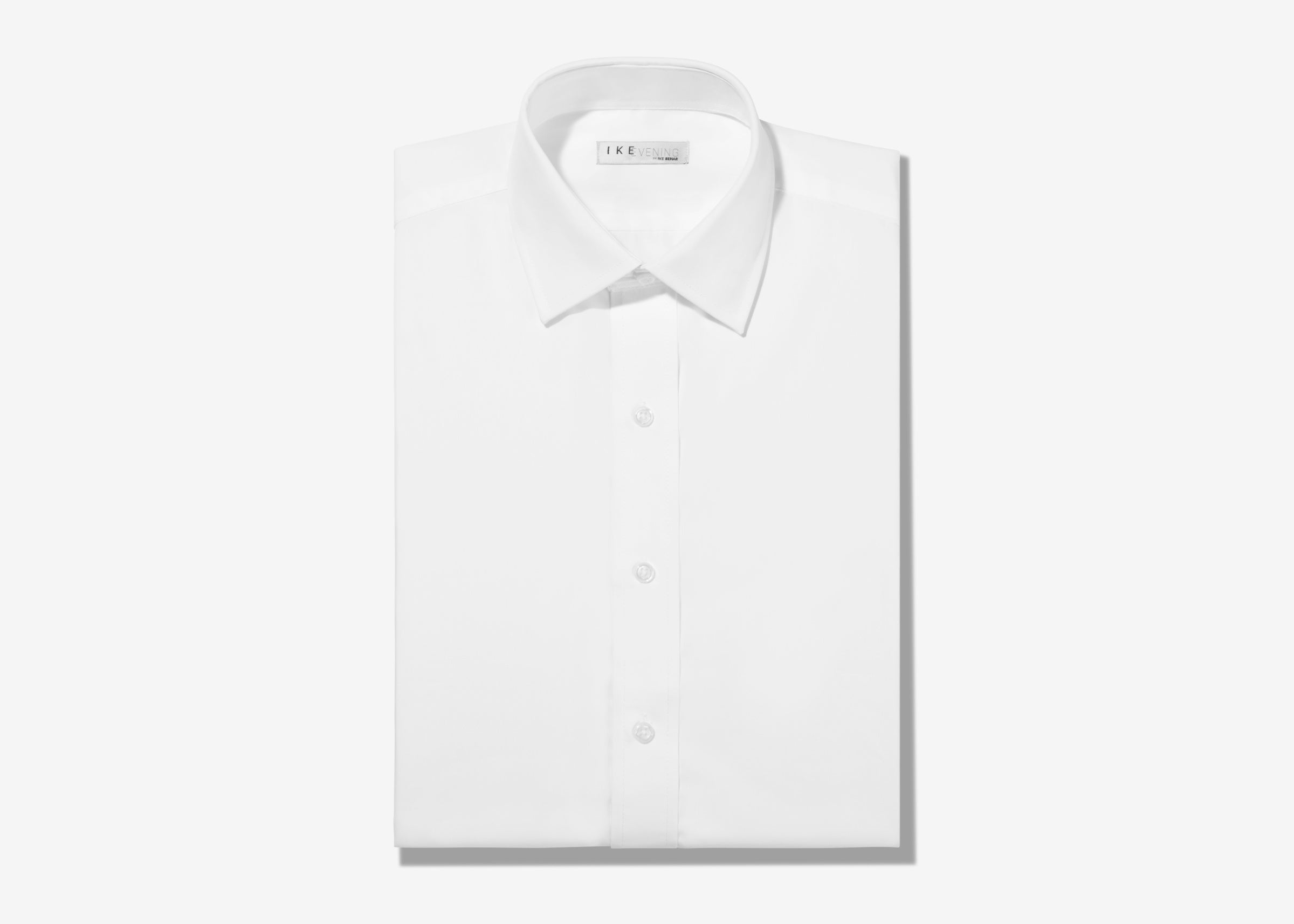 Ike Behar 50s Broadcloth Point Shirt #5962 White / 15.5 / 37 Ike Behar 50s Broadcloth Point Shirt #5962 White / 15.5 / 37