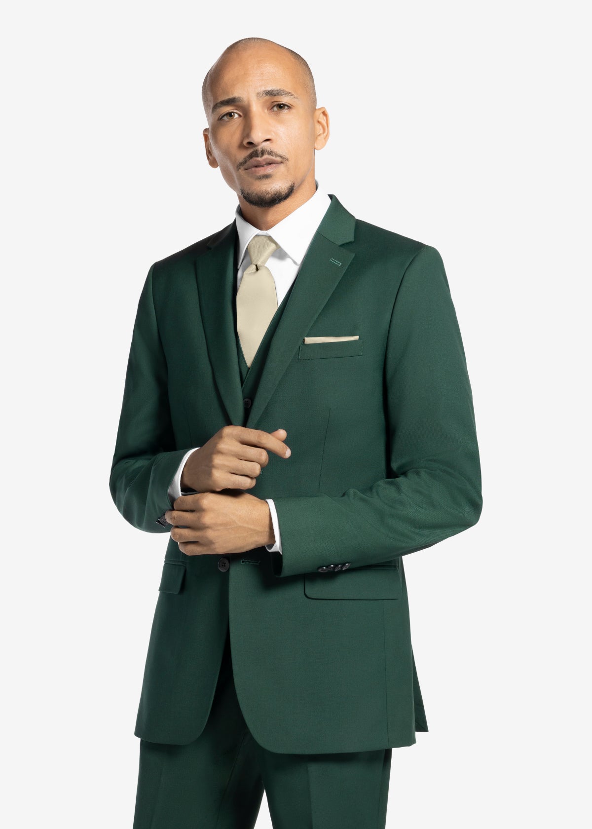 Mens Power Stretch Separates in Green - Coat Green / 56 / SHORT Mens Power Stretch Separates in Green - Coat Green / 56 / SHORT