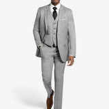 Light Gray Suit Jacket Long
