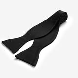 Black Self-Tie Bow Tie