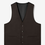 Chocolate Brown Vest