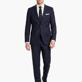 Premium Wool Navy Slim Fit Notch Lapel Suit