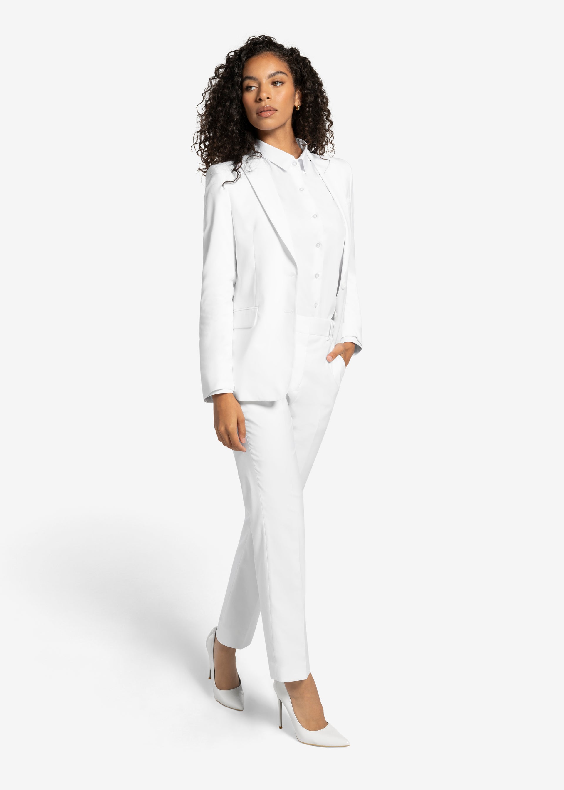 Women's White Suit Pants | Wedding Suits | Groom and Groomsmen Suits | Formal Suits | Classic & Slim Fit - Generation Tux
