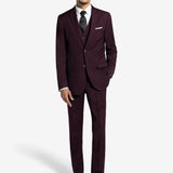 Burgundy Suit Jacket Regular