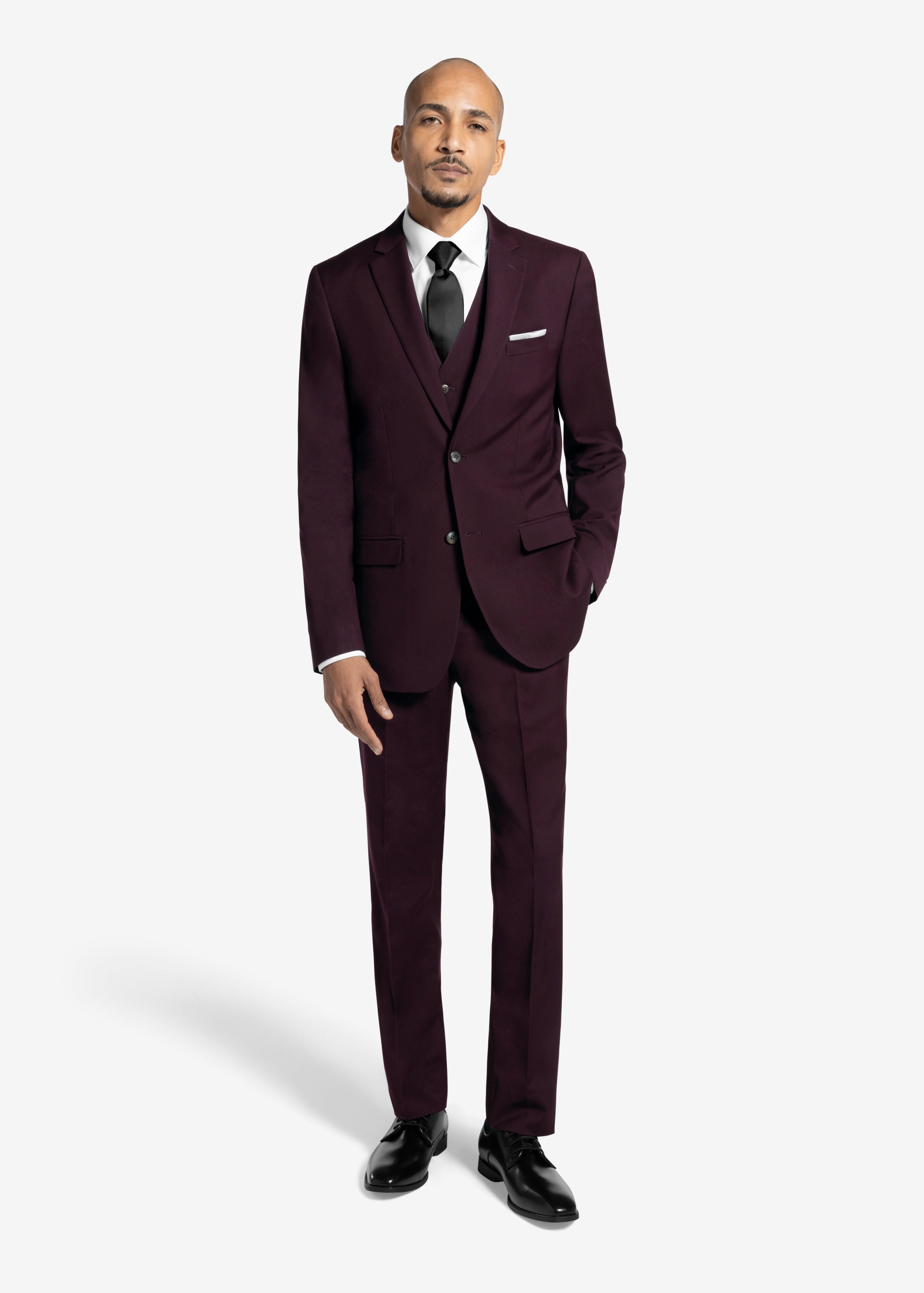 Couture 1910 Mens Power Stretch Suit Separates - Coat 4372PVS Burgundy / 48 / SHORT Couture 1910 Mens Power Stretch Suit Separates - Coat 4372PVS Burgundy / 48 / SHORT