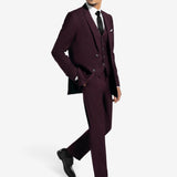 Burgundy Suit Jacket Regular