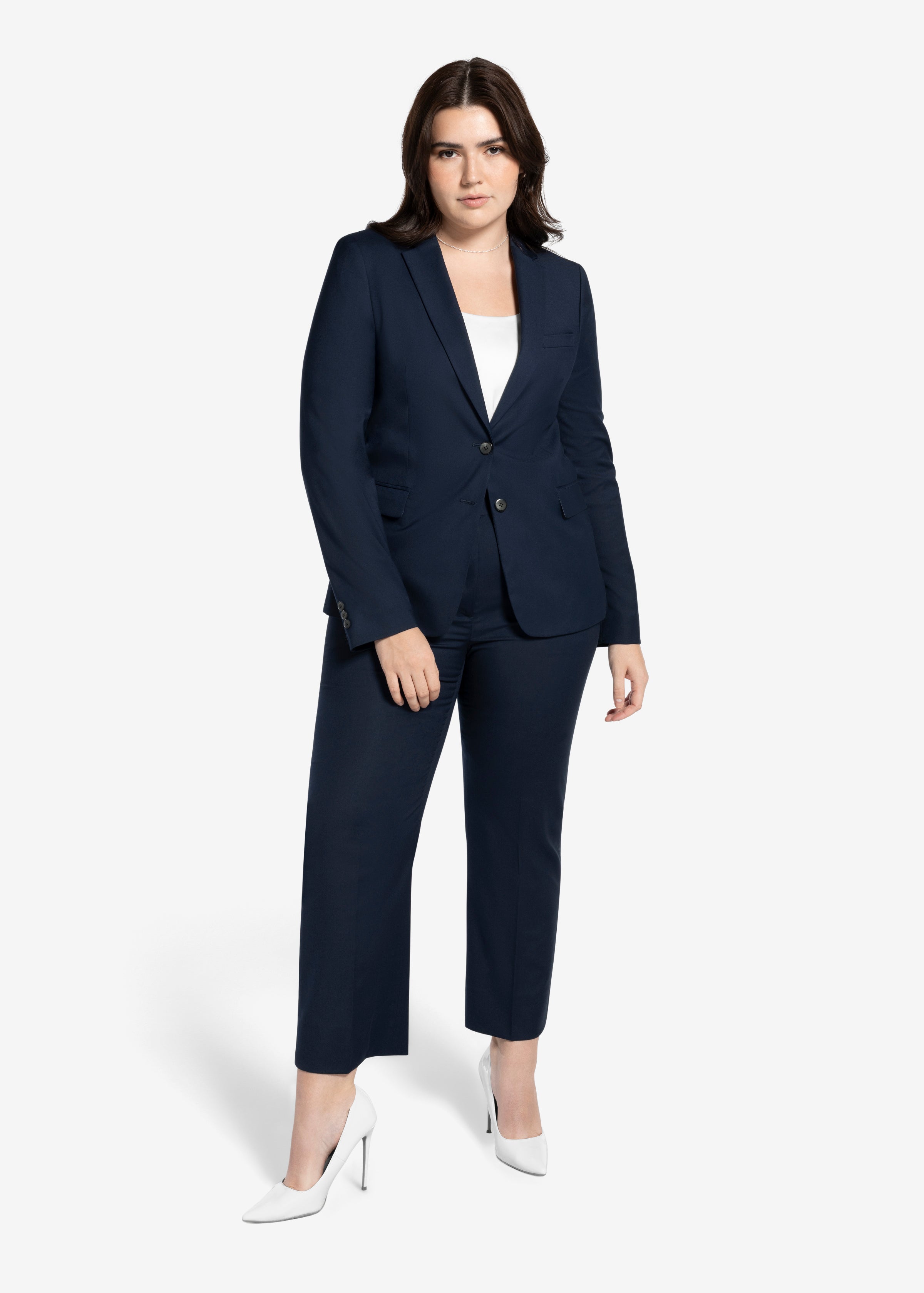 navy blue womens dress suits Women's Navy Blue Suit, 12 Long