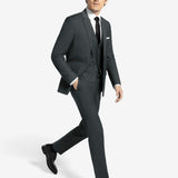 Charcoal Suit Jacket Long X