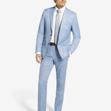 Oxford Blue Suit Pants Short
