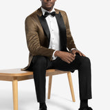 Gold Peak Velvet Tuxedo Jacket Regular