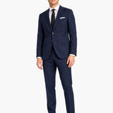 Premium Wool Blue Slim Fit Peak Lapel Suit